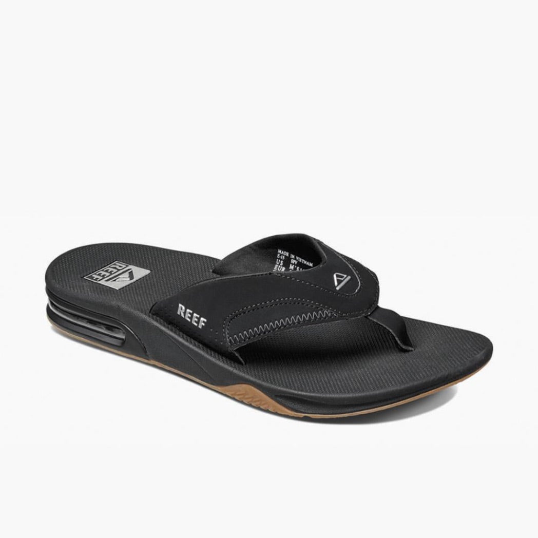 REEF - FANNING | BLACK/SILVER