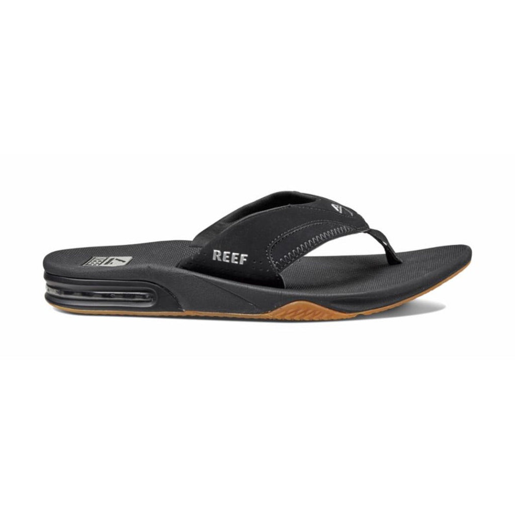 REEF - FANNING | BLACK/SILVER