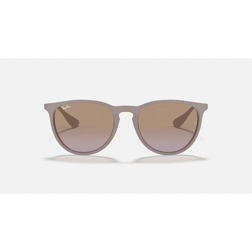 RAYBAN - ERIKA | Dark Rubber Sand w/ Brown Gradient