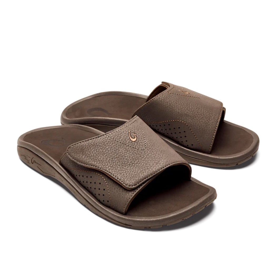 OLUKAI - NALU SLIDE (MENS) | DARK JAVA/DARK JAVA