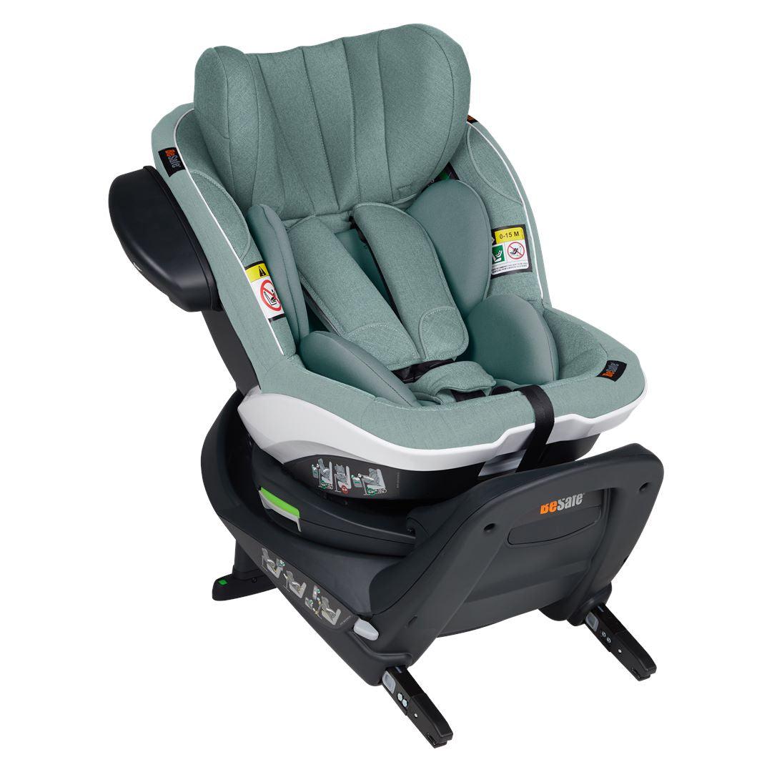 BeSafe iZi Turn i-Size Car Seat - Sea Green Melange