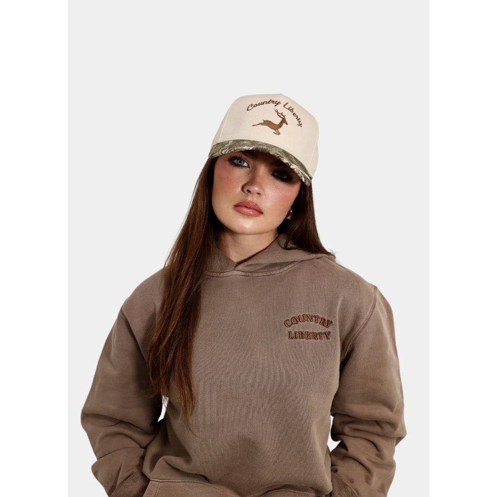 COUNTRY LIBERTY - TWO-TONE DEER HAT | Camo