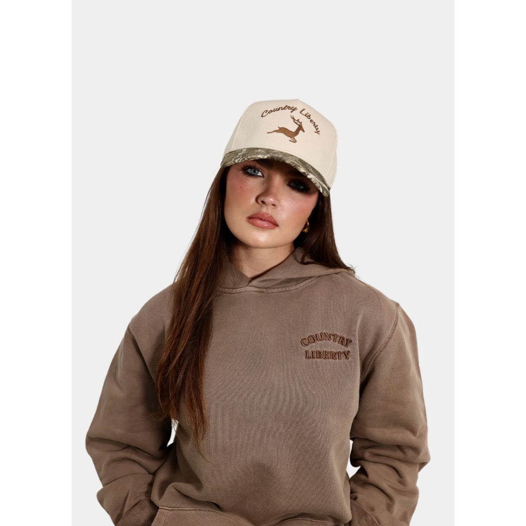 COUNTRY LIBERTY - TWO-TONE DEER HAT | Camo