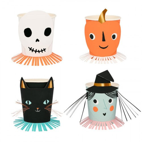 Vintage Halloween Goblets