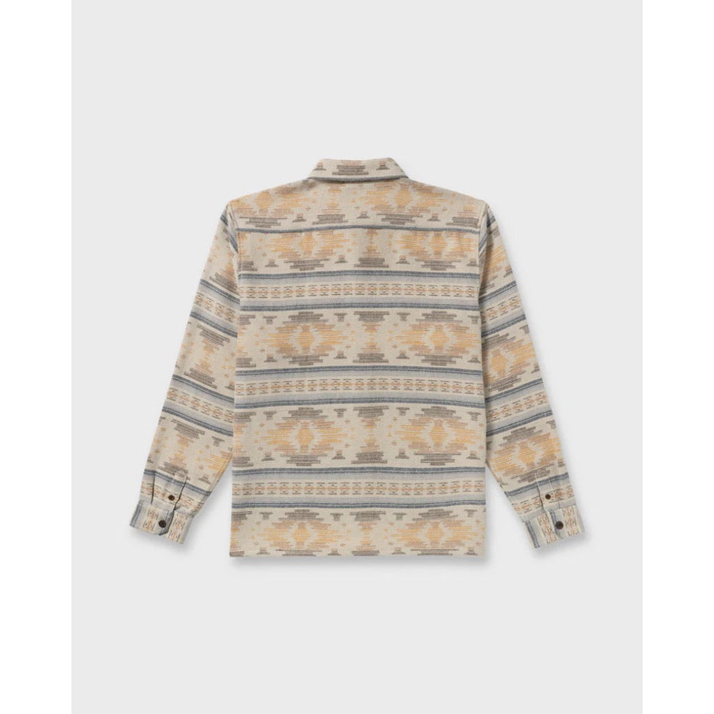 BILLABONG - OFFSHORE JACQUARD LONG SLEEVE FLANNEL SHIRT | SAND