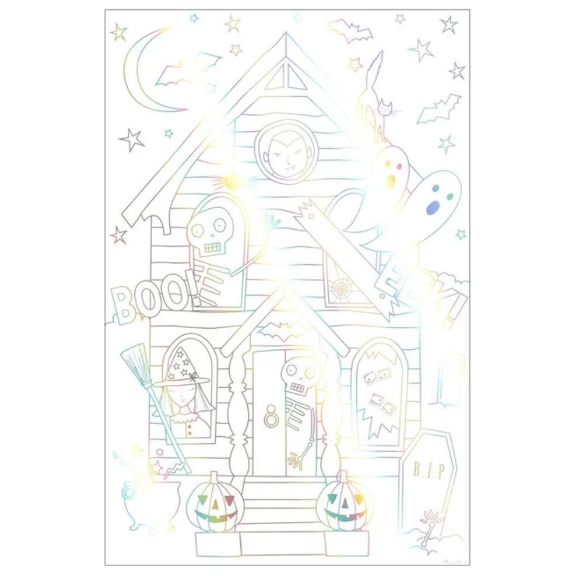 Halloween Coloring Posters