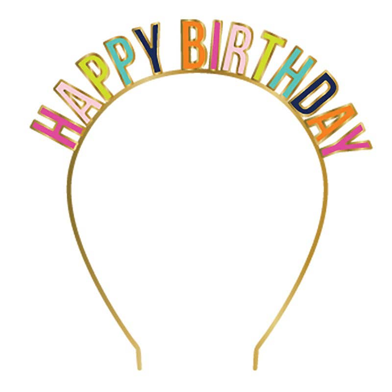 HEADBAND-HAPPY BIRTHDAY