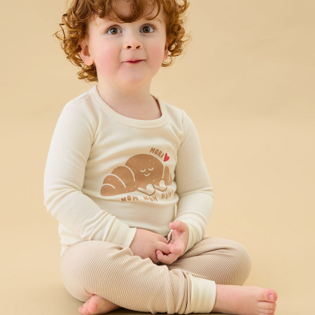 Croissant Time & Petit Croissant Pyjamas 2 Pack