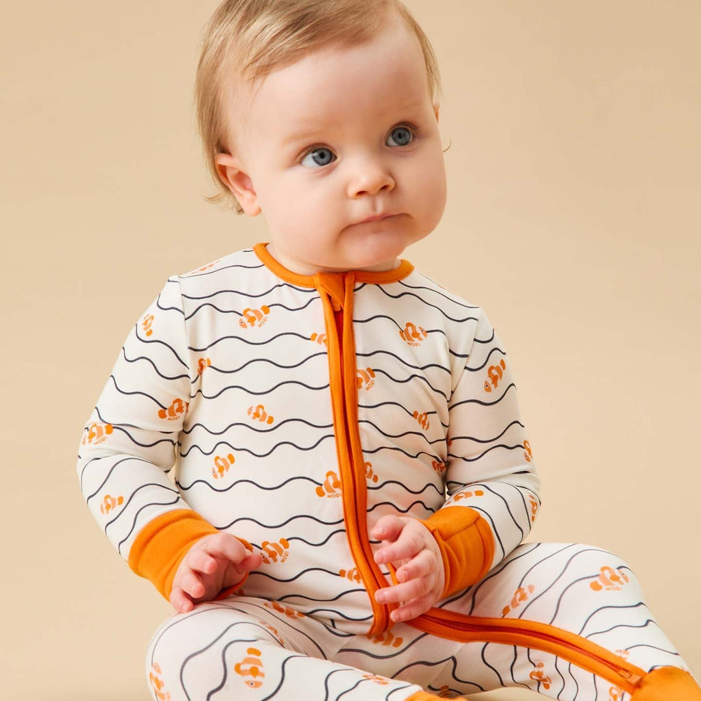Clown Fish Clever Zip Sleepsuit