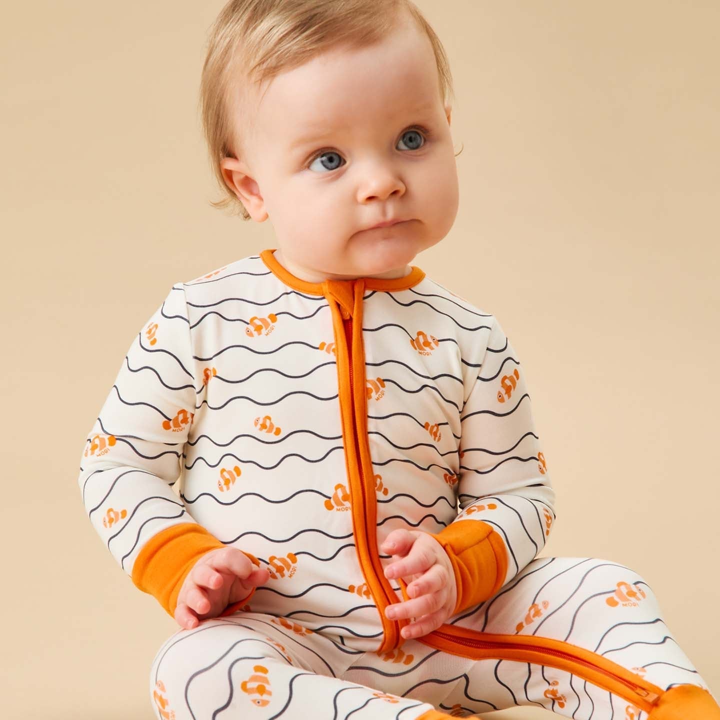 Clown Fish Clever Zip Sleepsuit