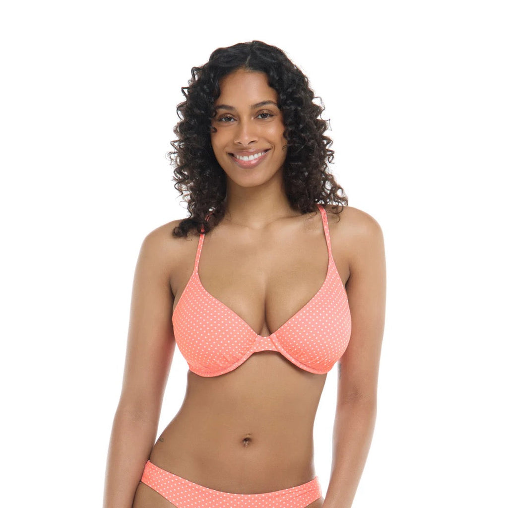 BODY GLOVE - SPRITZ SOLO D CUP TOP | Coral