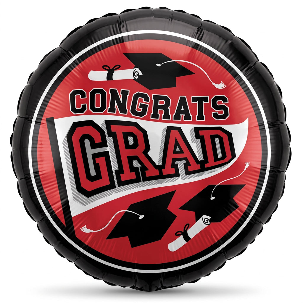 "Be True School Colors Graduation Foil Balloon"