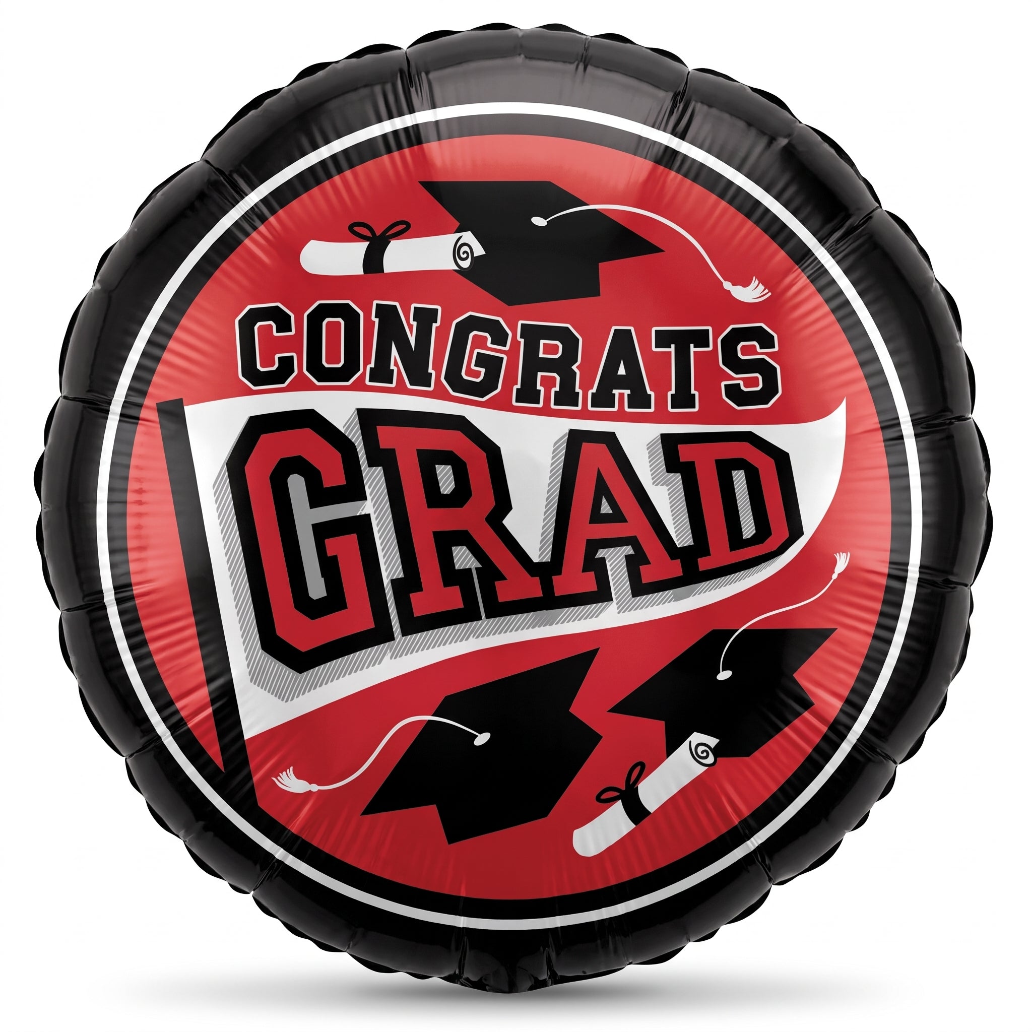 "Be True School Colors Graduation Foil Balloon"