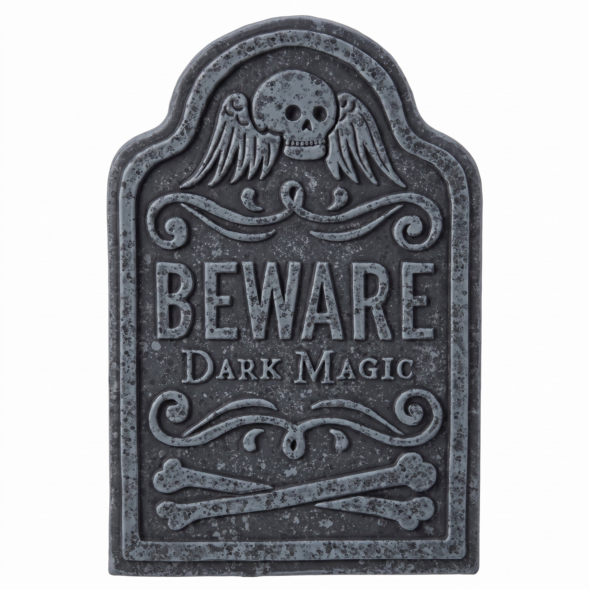 "Beware Dark Magic" Small Tombstone Decoration
