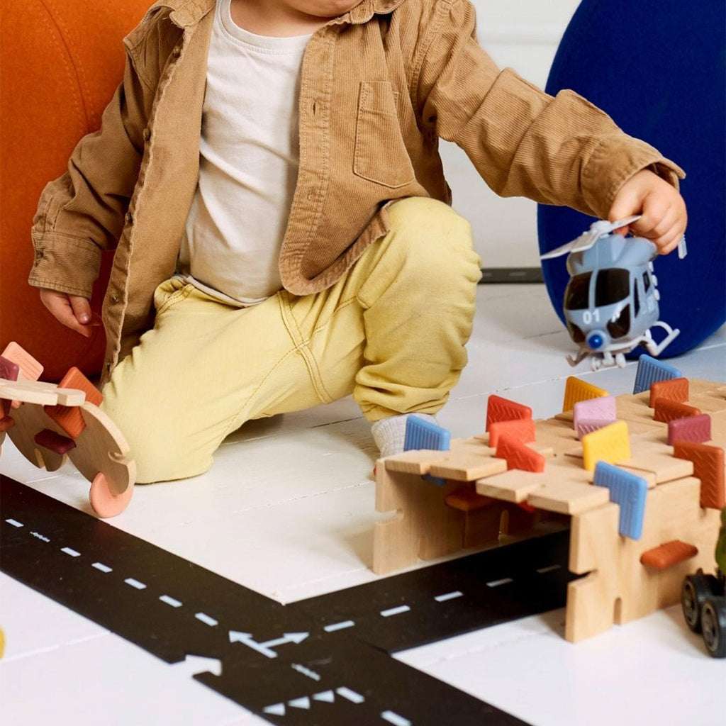 Bavvic Wooden Builder Set 48 pieces