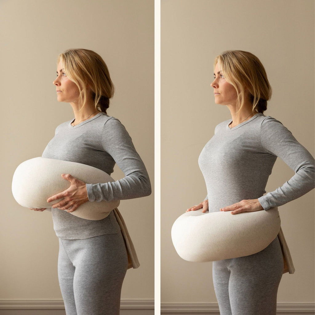 bbhugme Nursing Pillow - Soft White