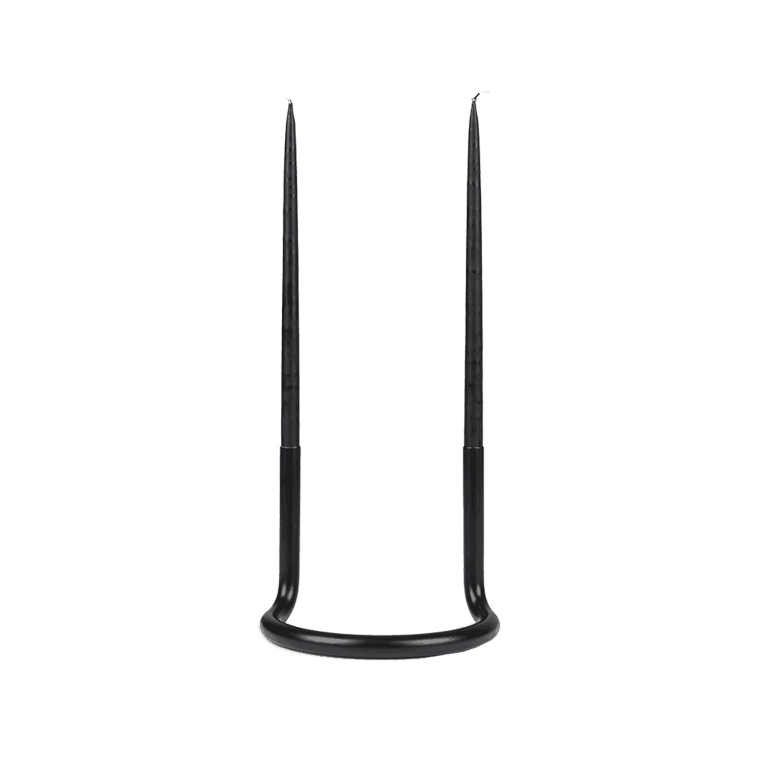 architectmade | gemini candleholder | black
