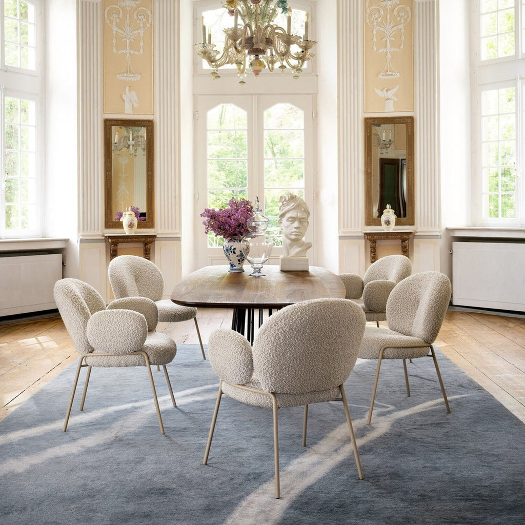 freifrau | nana armchair | nimbus nuvola + grey beige frame