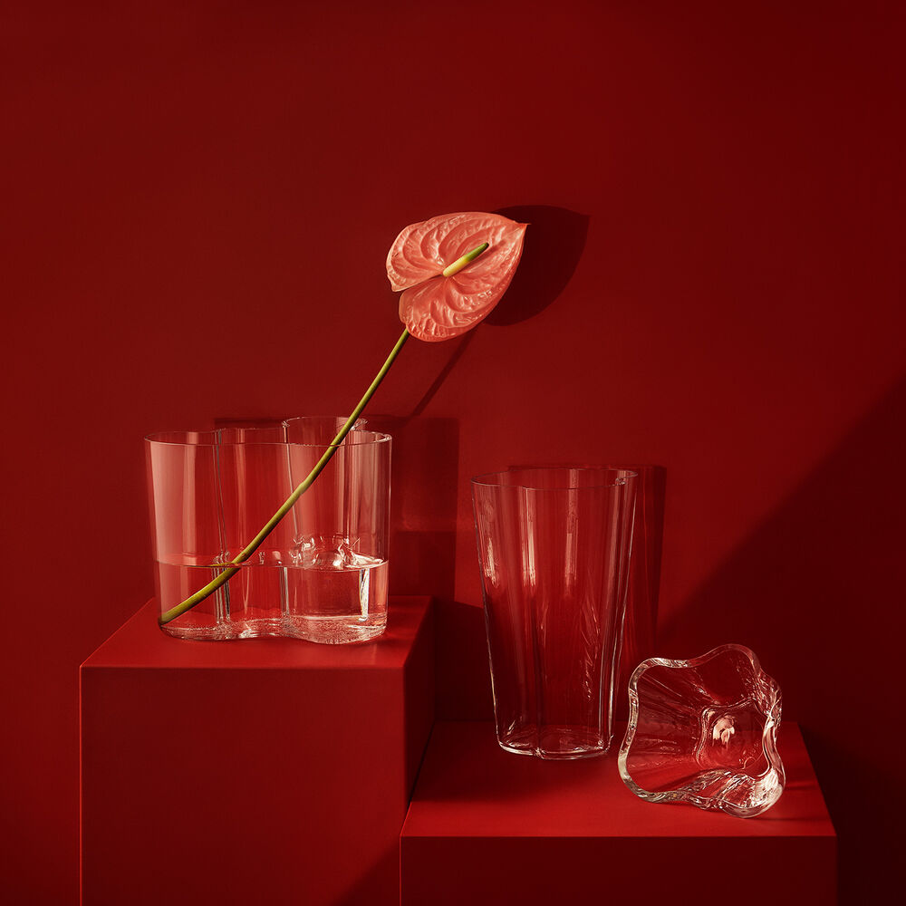 iittala | aalto savoy vase | clear 16cm