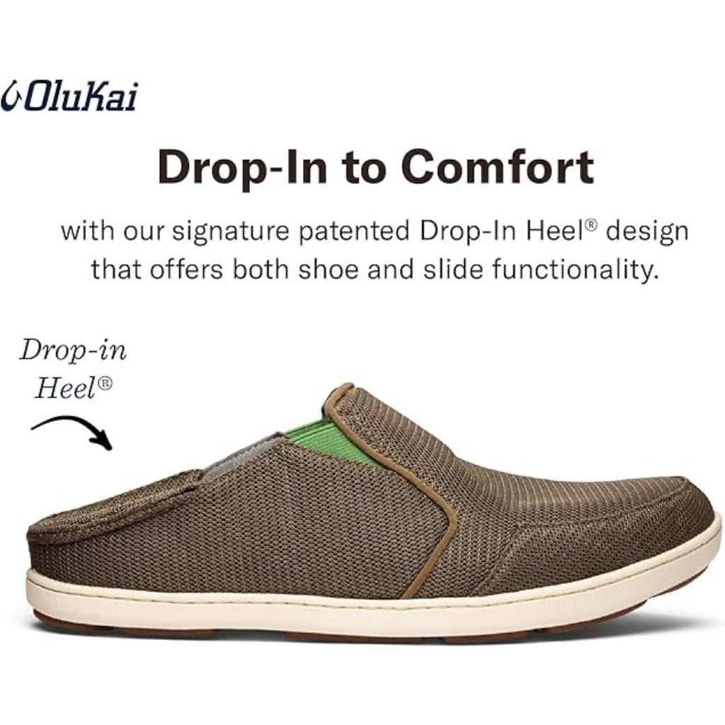 OLUKAI - NOHEA MESH (MENS) | Mustang / Lime Peel