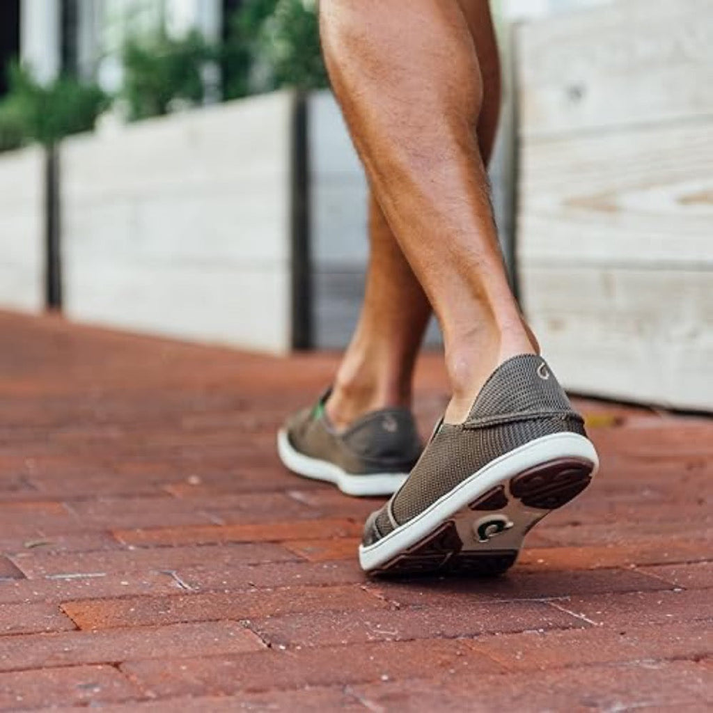 OLUKAI - NOHEA MESH (MENS) | Mustang / Lime Peel
