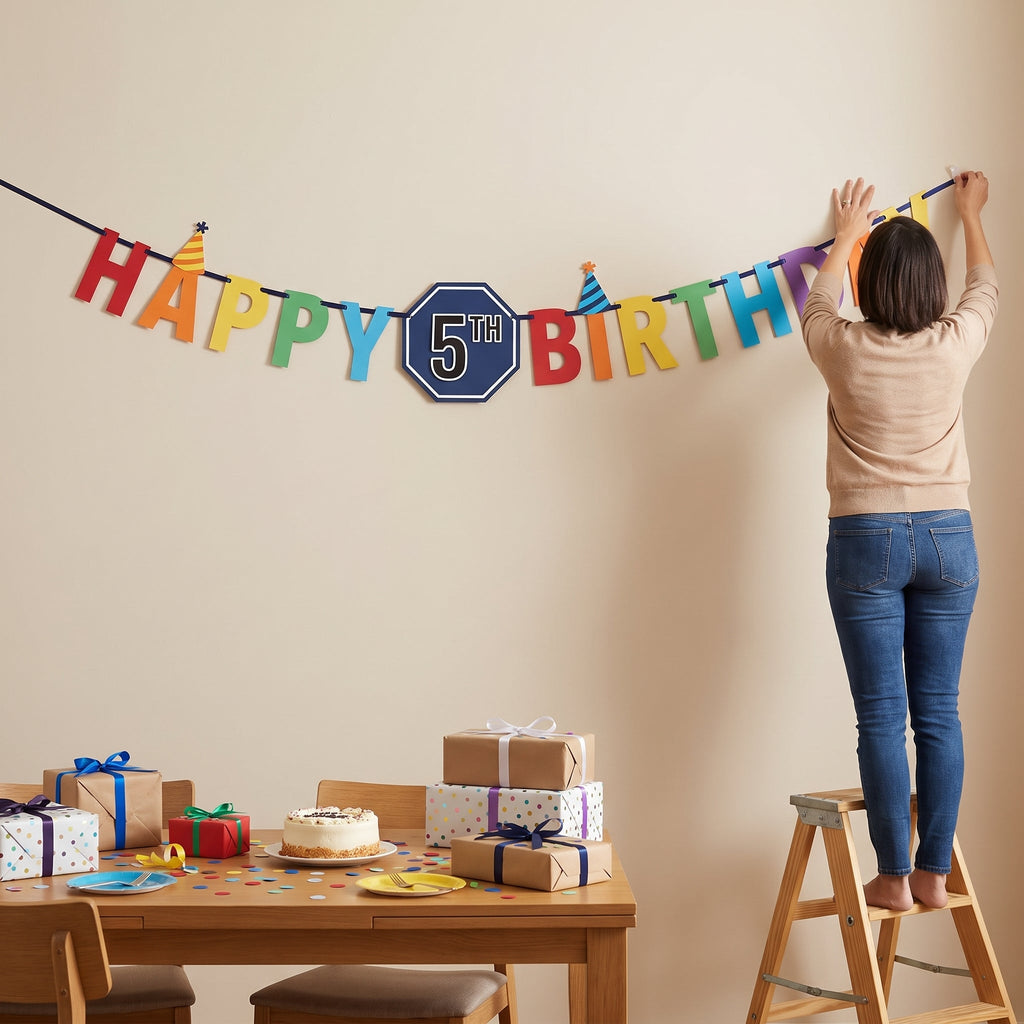 "Happy Birthday" Customizable Banner Kit - A Reason to Celebrate