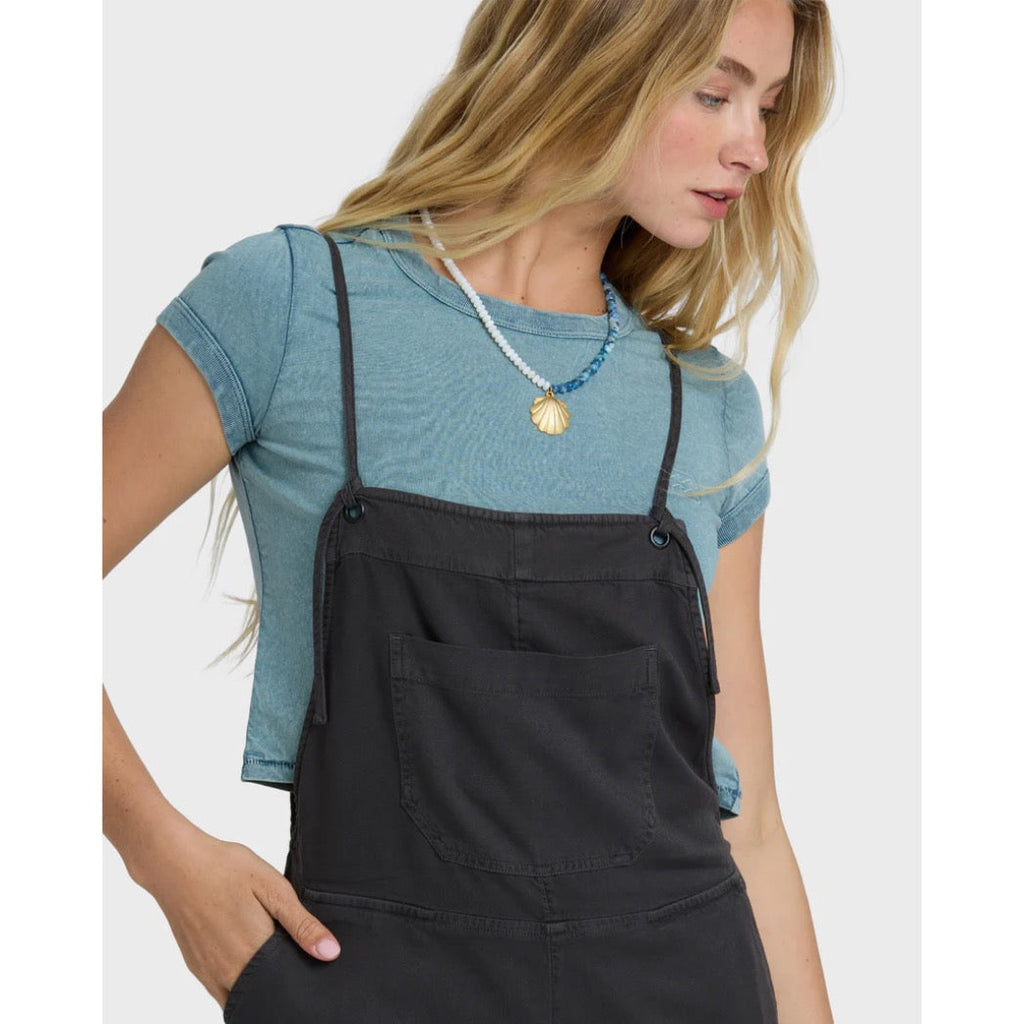 BILLABONG - WILD PURSUIT SHORT OVERALL | Off Black