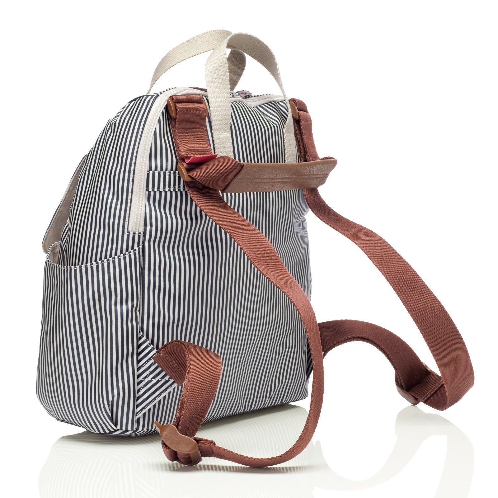 Babymel Robyn Eco Convertible Backpack - Navy Stripe