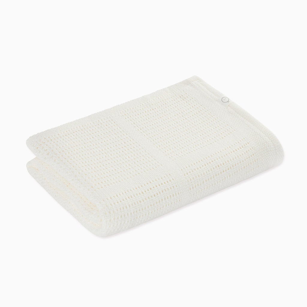 Cellular Blanket - White
