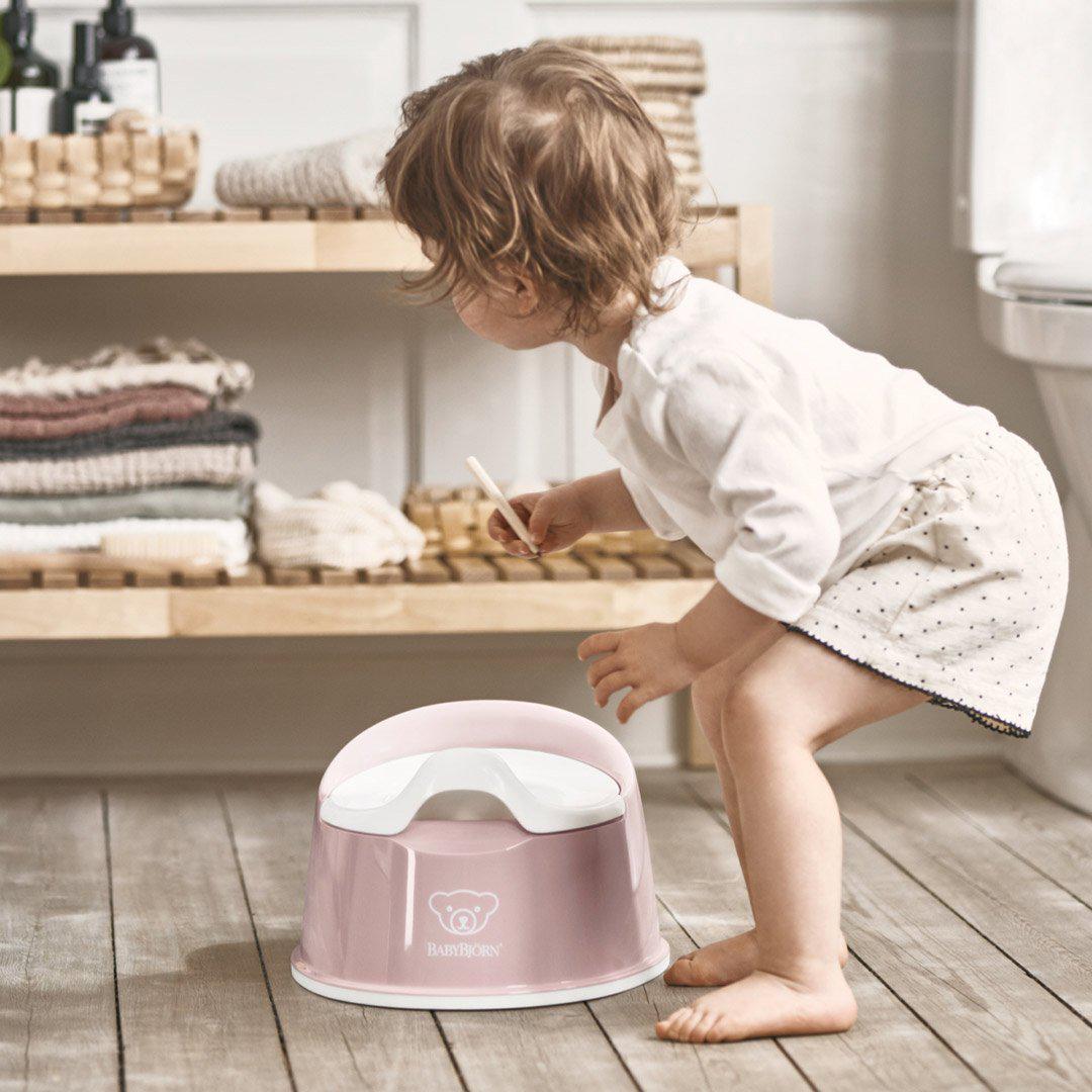 BabyBjorn Smart Potty - Powder Pink/White
