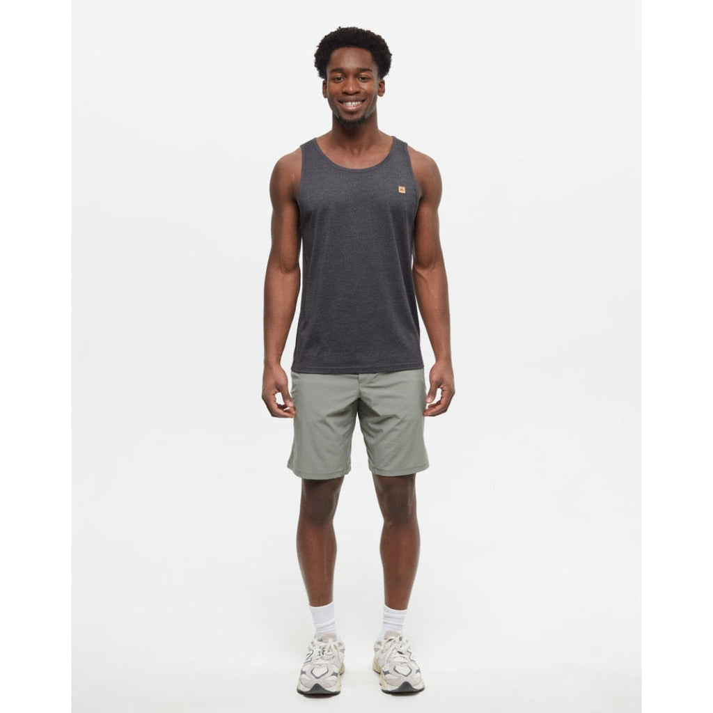 TENTREE - PENDER TANK | Meteorite Black Heather