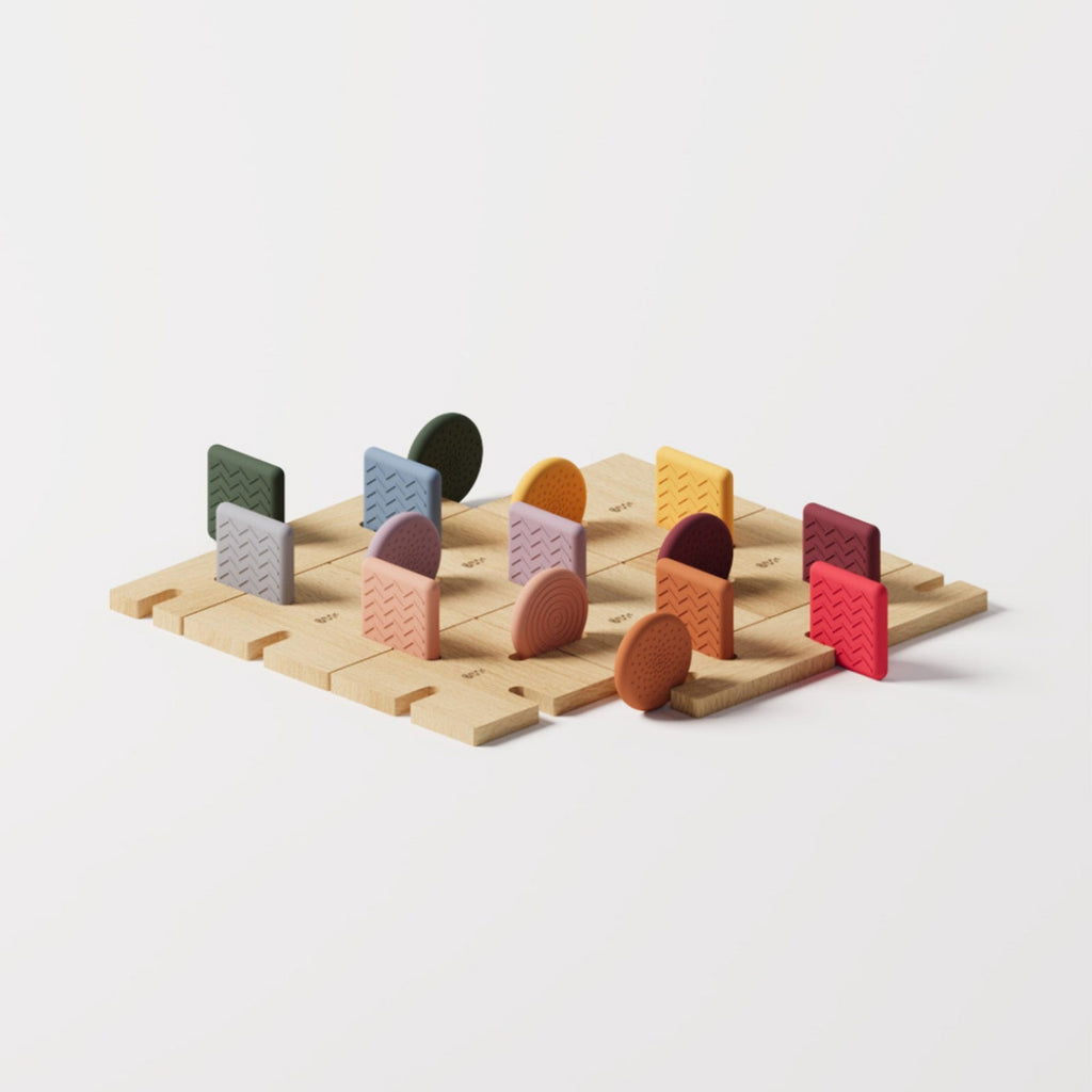 Bavvic Wooden Builder Set 48 pieces