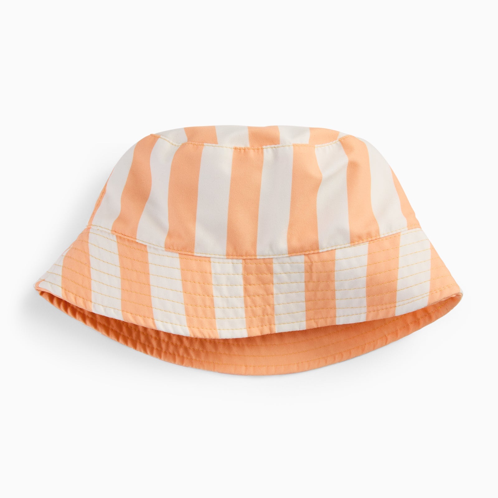 KIDLY by MORI Bucket Hat - Orange Stripe