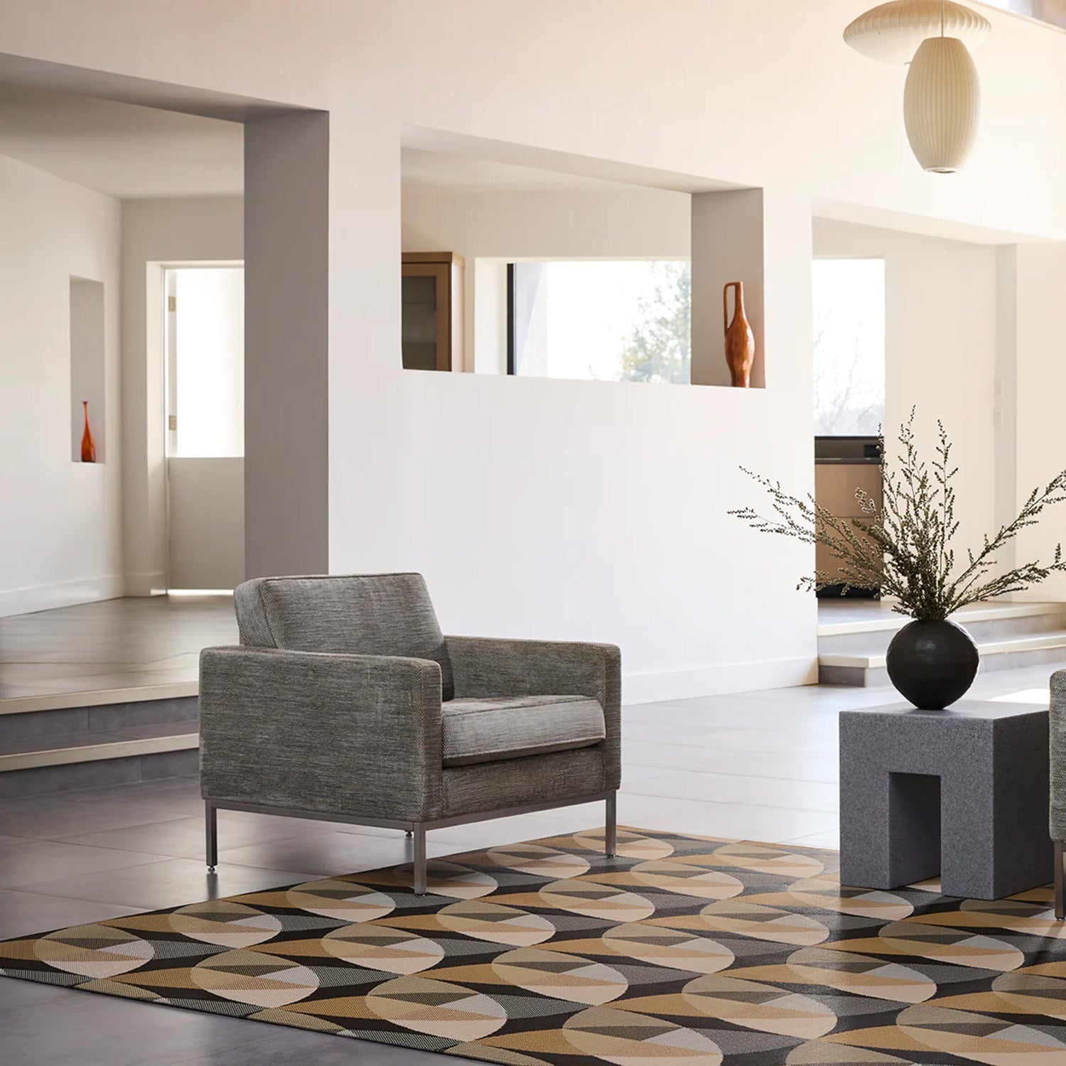 chilewich | woven floormat 59x92cm  (23x36"') | canopy honey