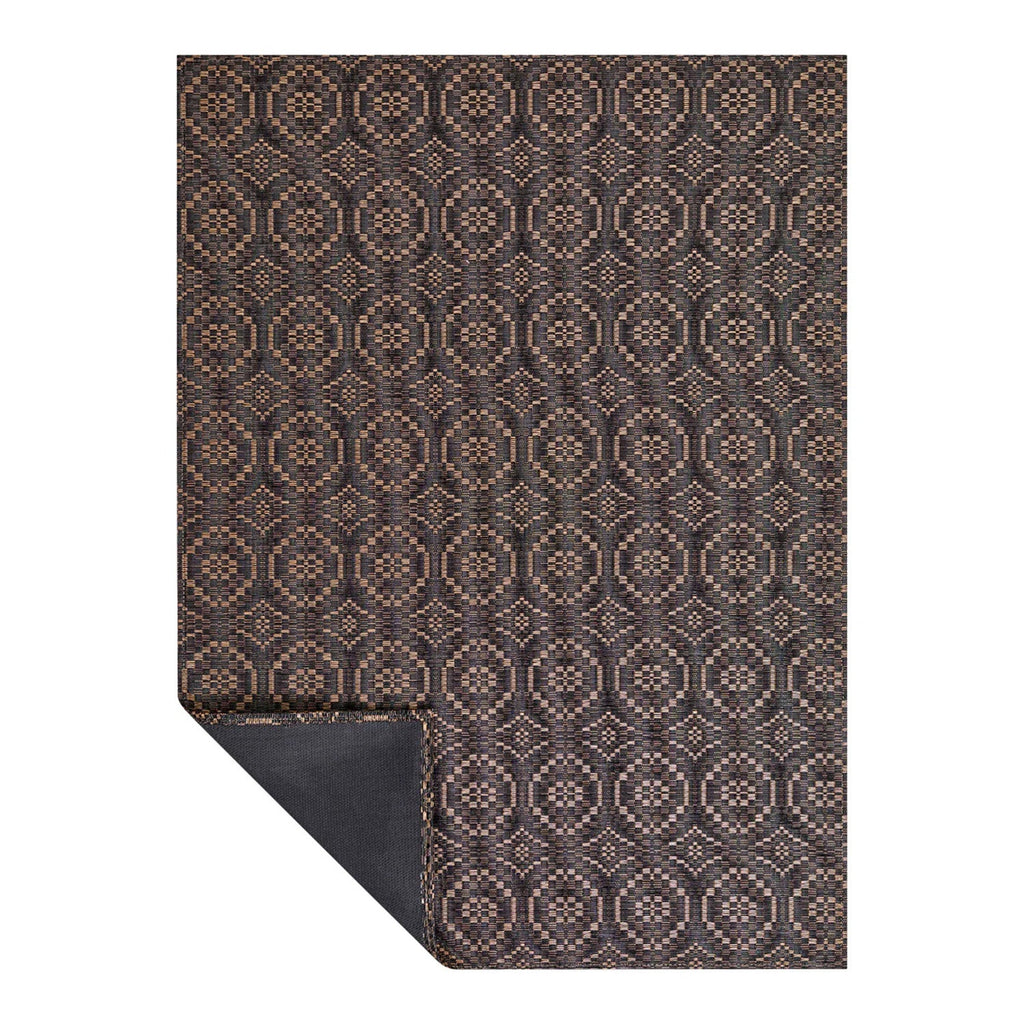chilewich | woven floormat 183x269cm (72x106") | overshot tiger eye