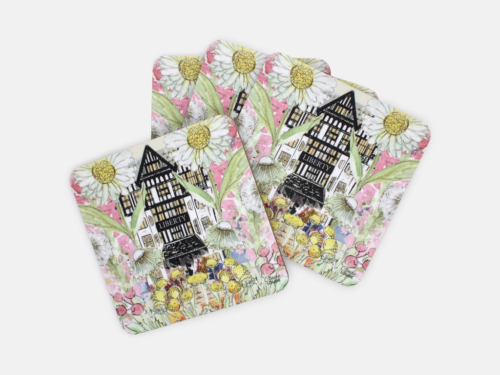 Liberty In Full Bloom Drinks Coaster