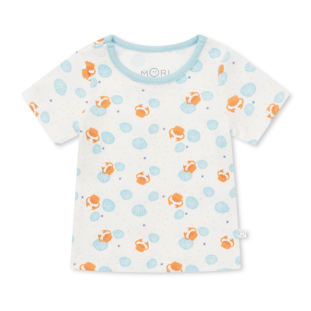 Crab & Shell Short Sleeve Pyjamas
