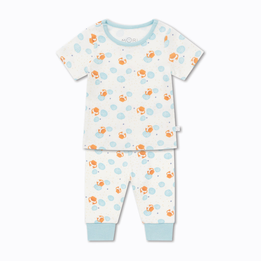 Crab & Shell Short Sleeve Pyjamas
