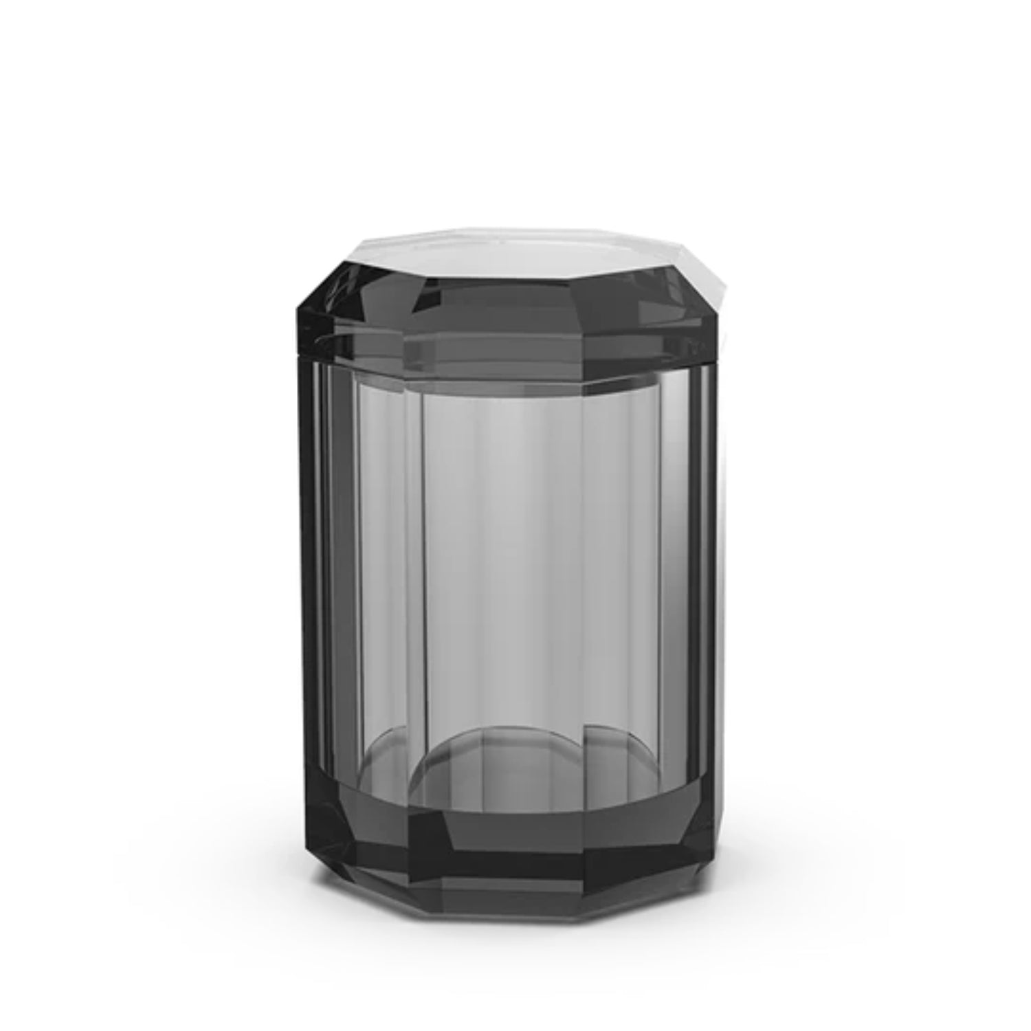 decor walther | KRISTALL collection | multi-purpose box with lid | anthracite