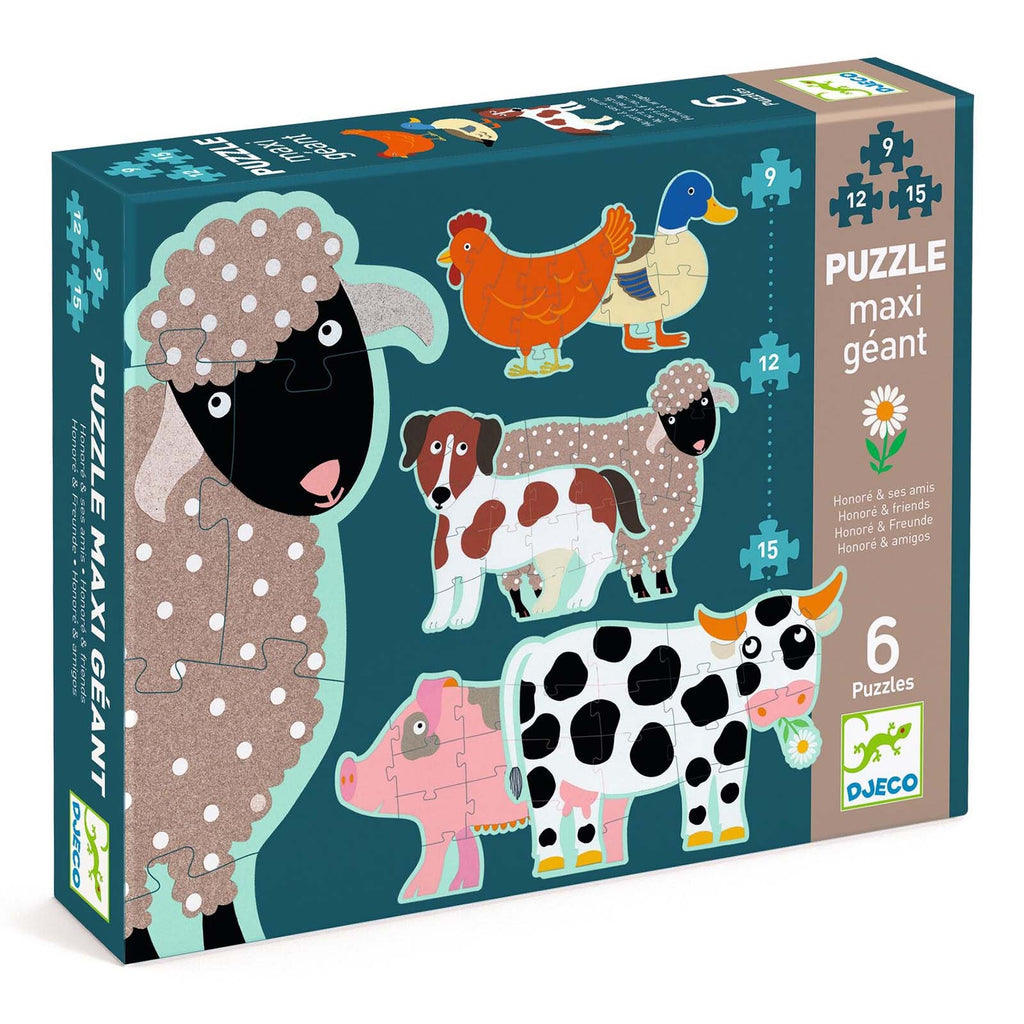 Djeco Honore and Friends Giant Puzzle