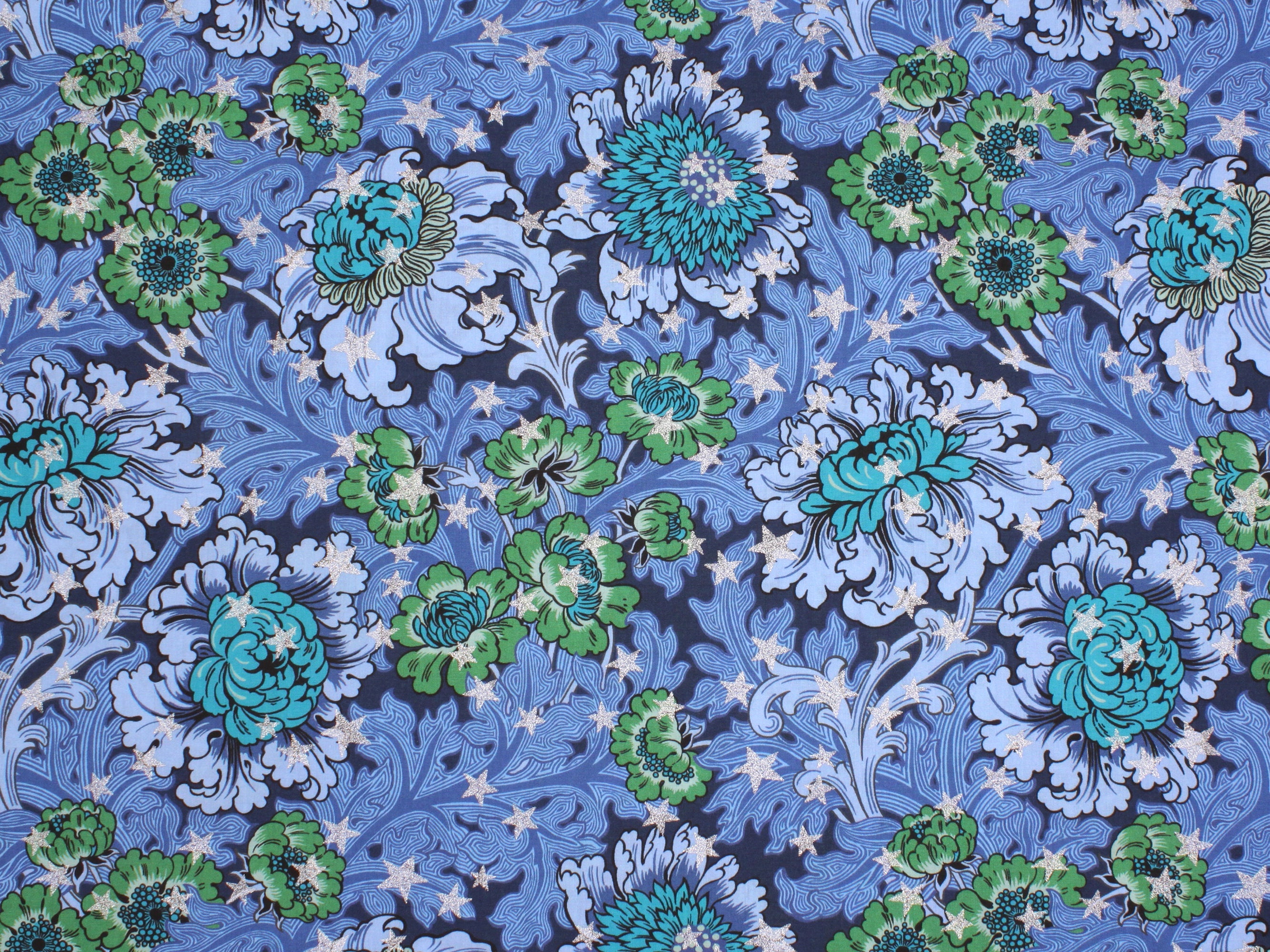 Liberty Fabrics - December Day Star C Tana Lawn™ Cotton