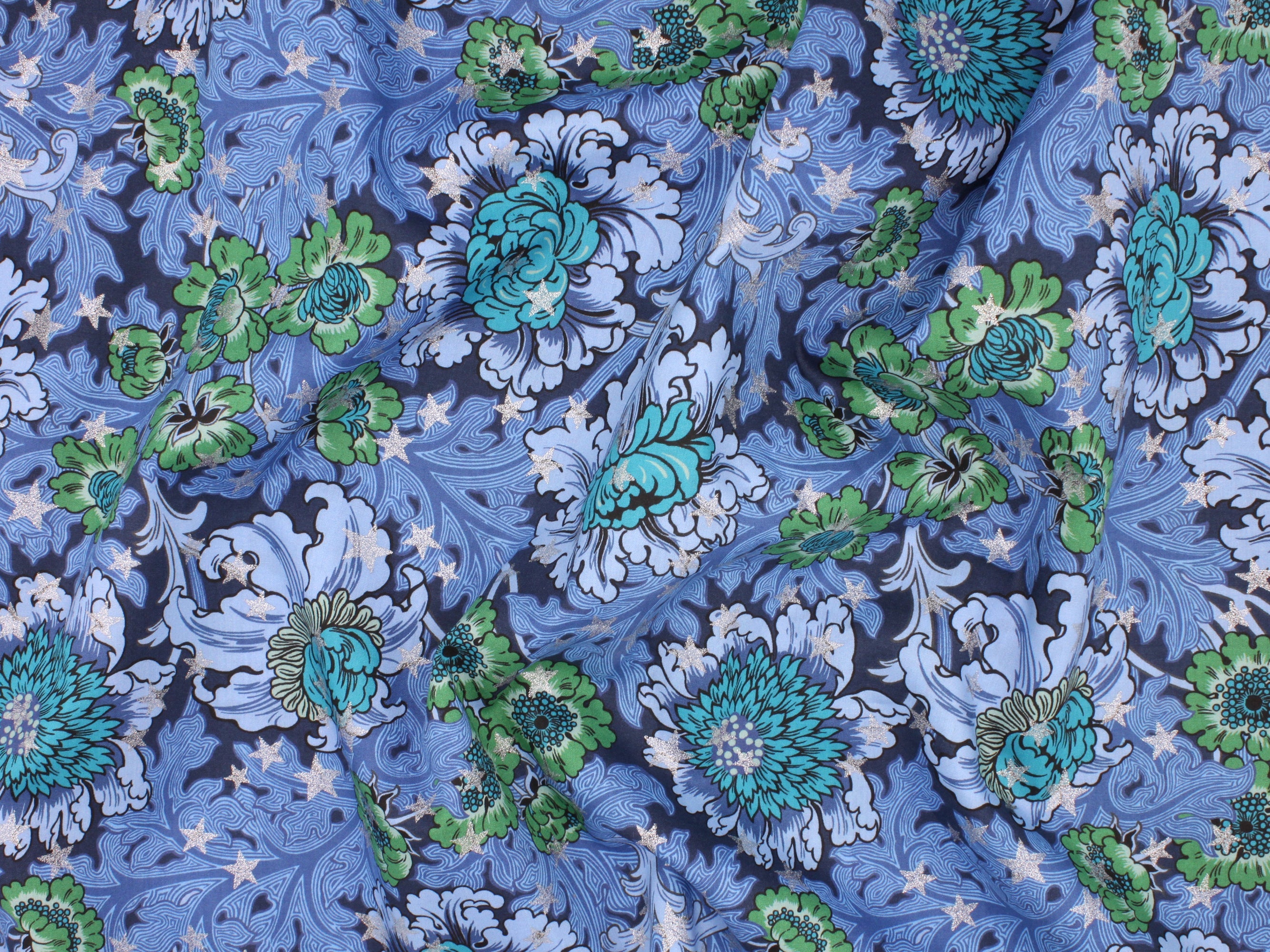 Liberty Fabrics - December Day Star C Tana Lawn™ Cotton