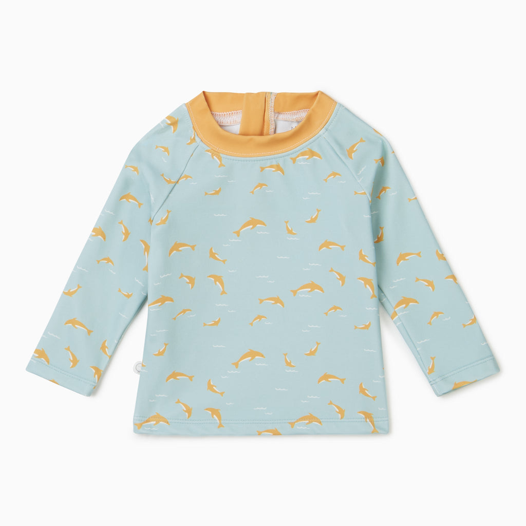 Dolphin Rash Vest & Shorts Set