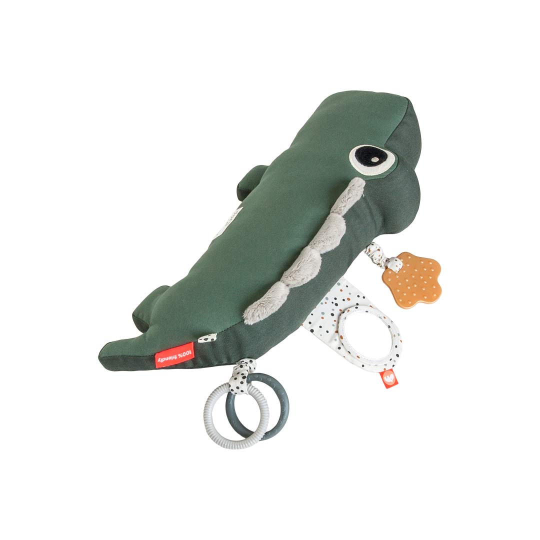 Done by Deer Tummy Time Activity Toy - Croco - Green
