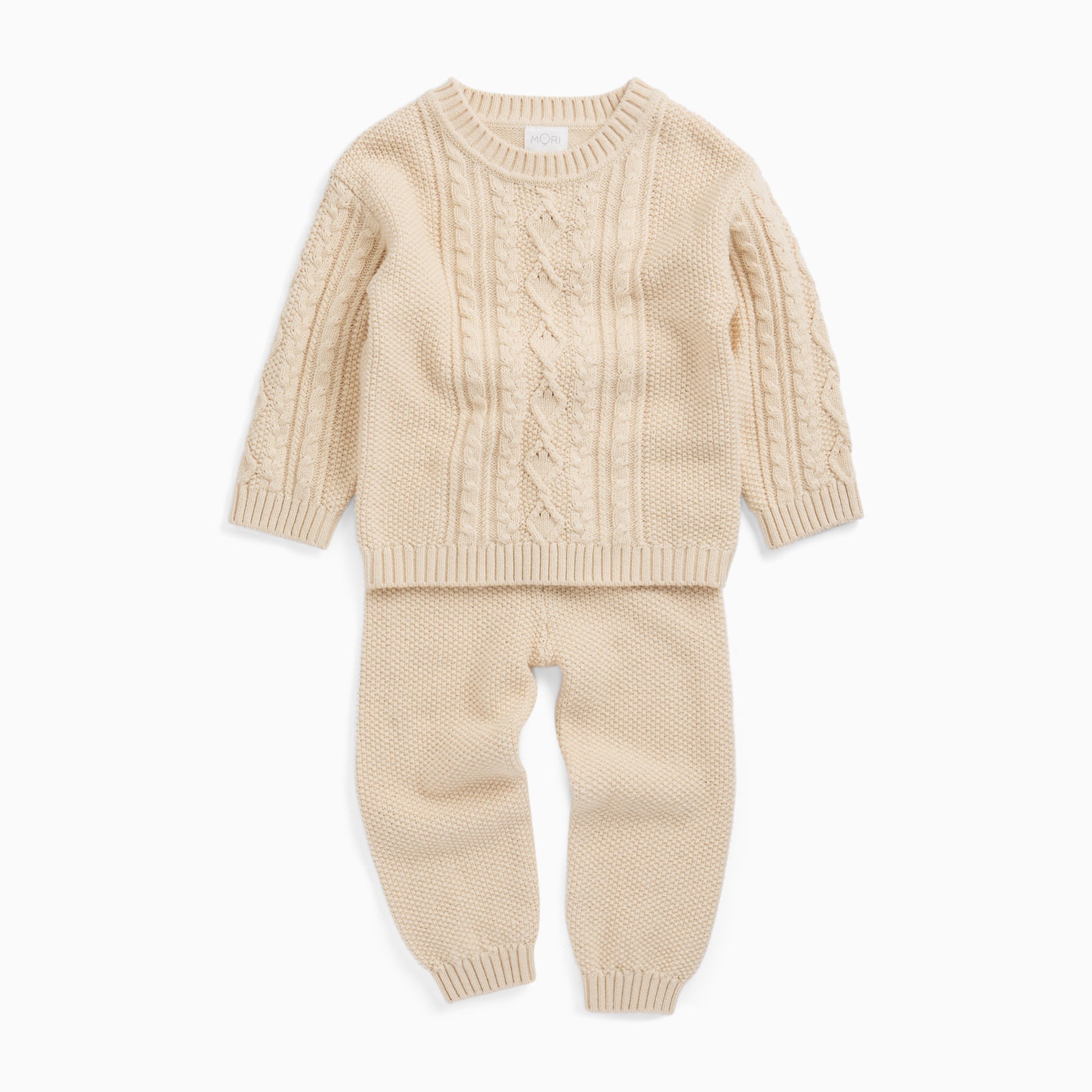 Chunky Cable Knit Jumper & Leggings Outfit