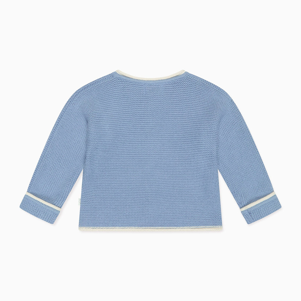 Garter Stitch Knitted Cardigan