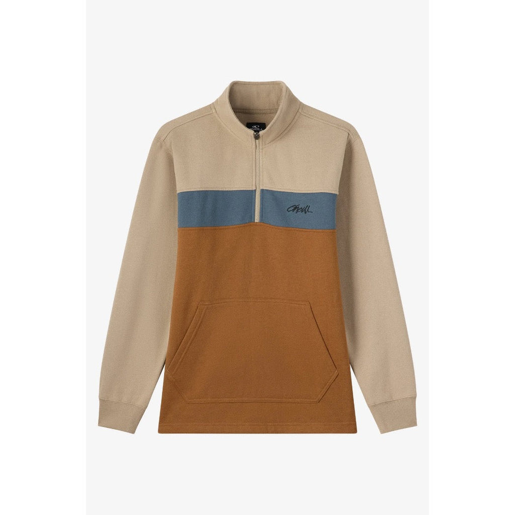 ONEILL - FIFTY TWO 1/4" ZIP PULLOVER | KHAKI
