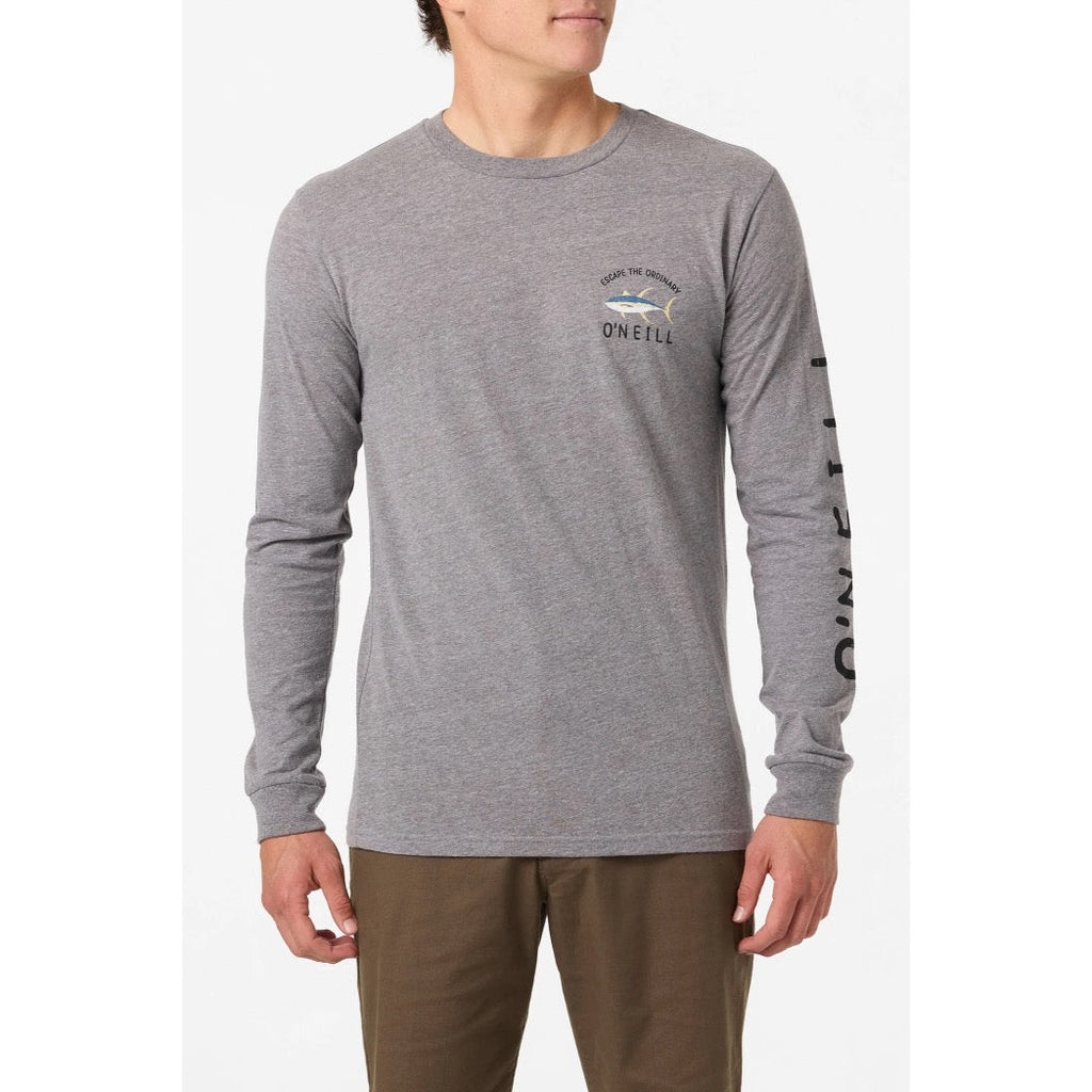 ONEILL - GRINDZ LONGSLEEVE TEE | HEATHER GREY