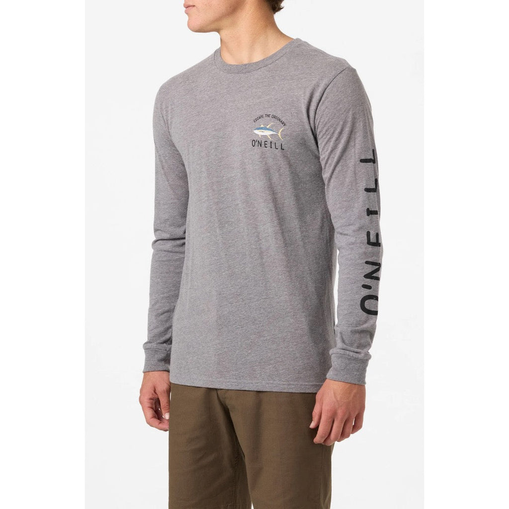 ONEILL - GRINDZ LONGSLEEVE TEE | HEATHER GREY