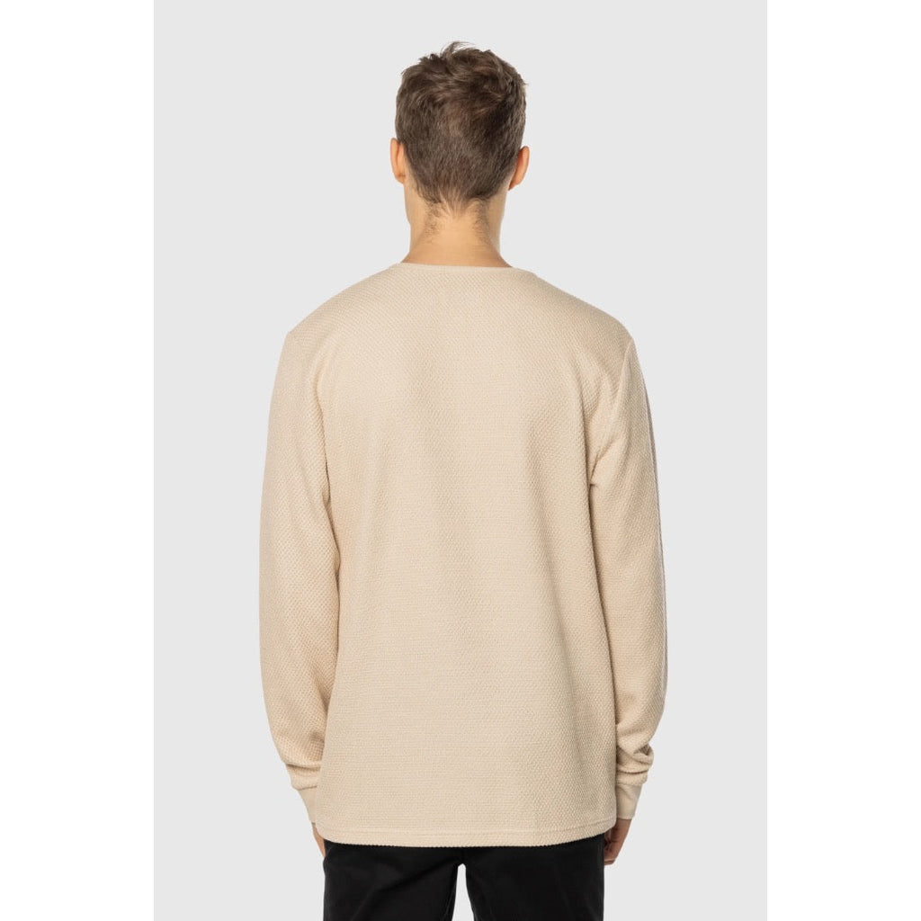 TEAMLTD - WAFFLE KNIT LONGSLEEVE | Cream